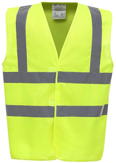 YOKO High Visability 2 Bands & Braces Waistcoat