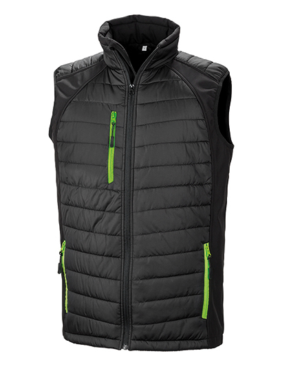 Result Black Compass Softshell Gilet