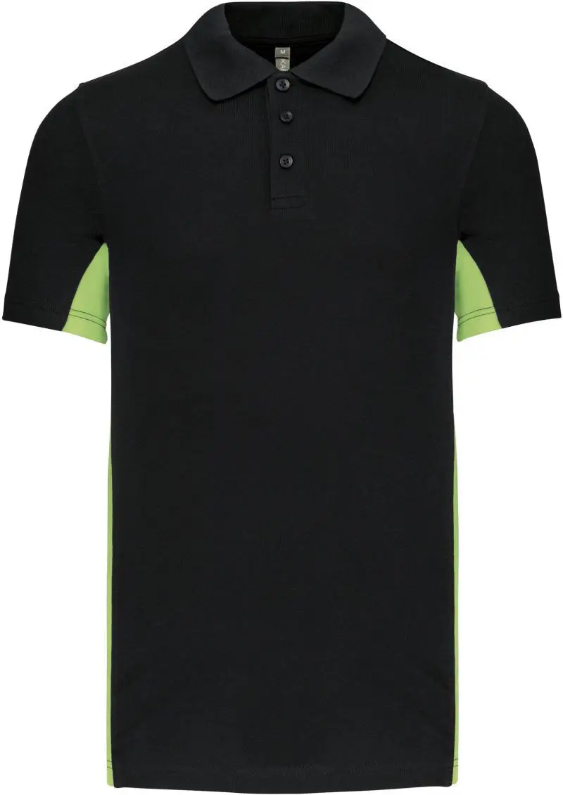 black/lime