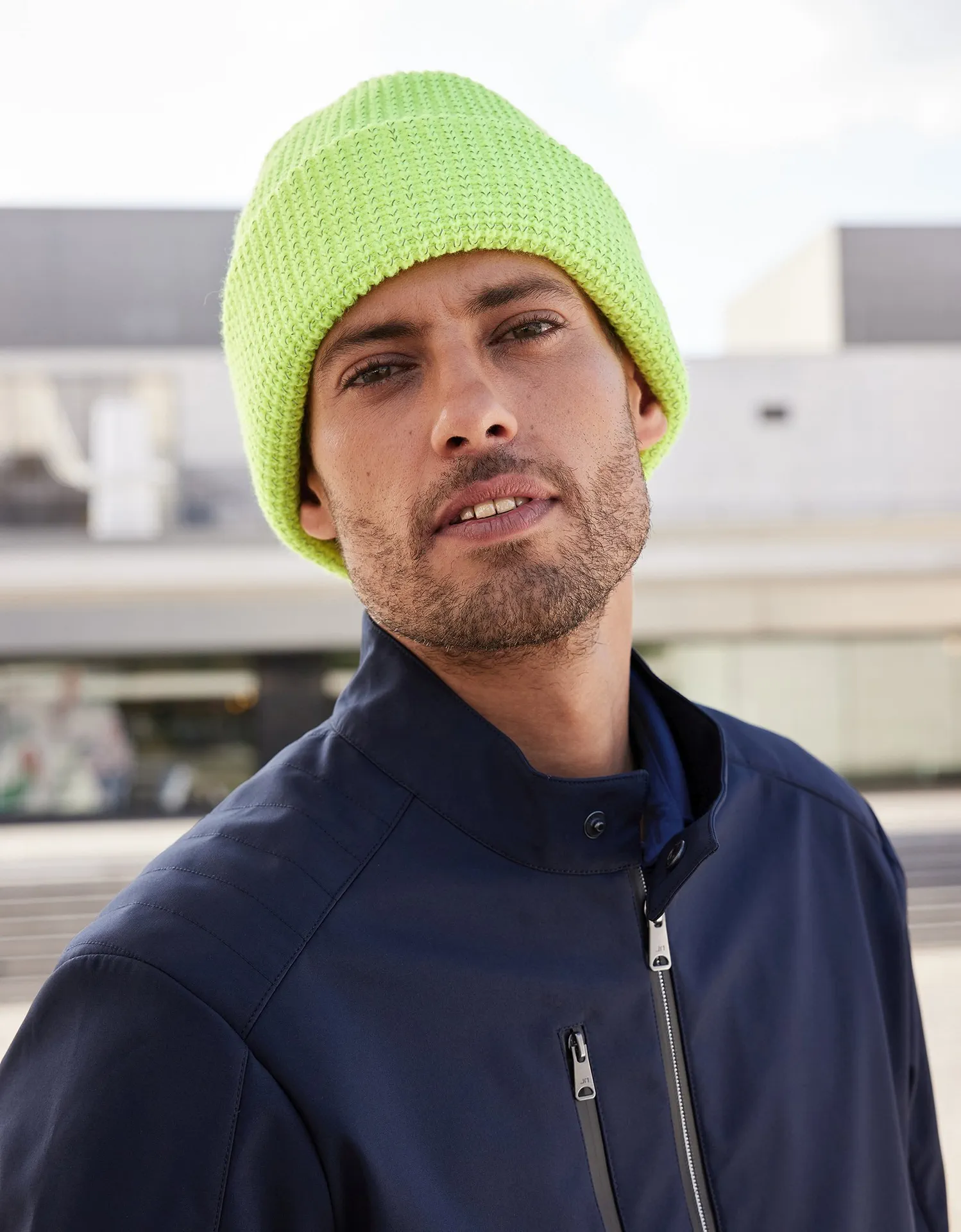daiber Reflective Winter Beanie