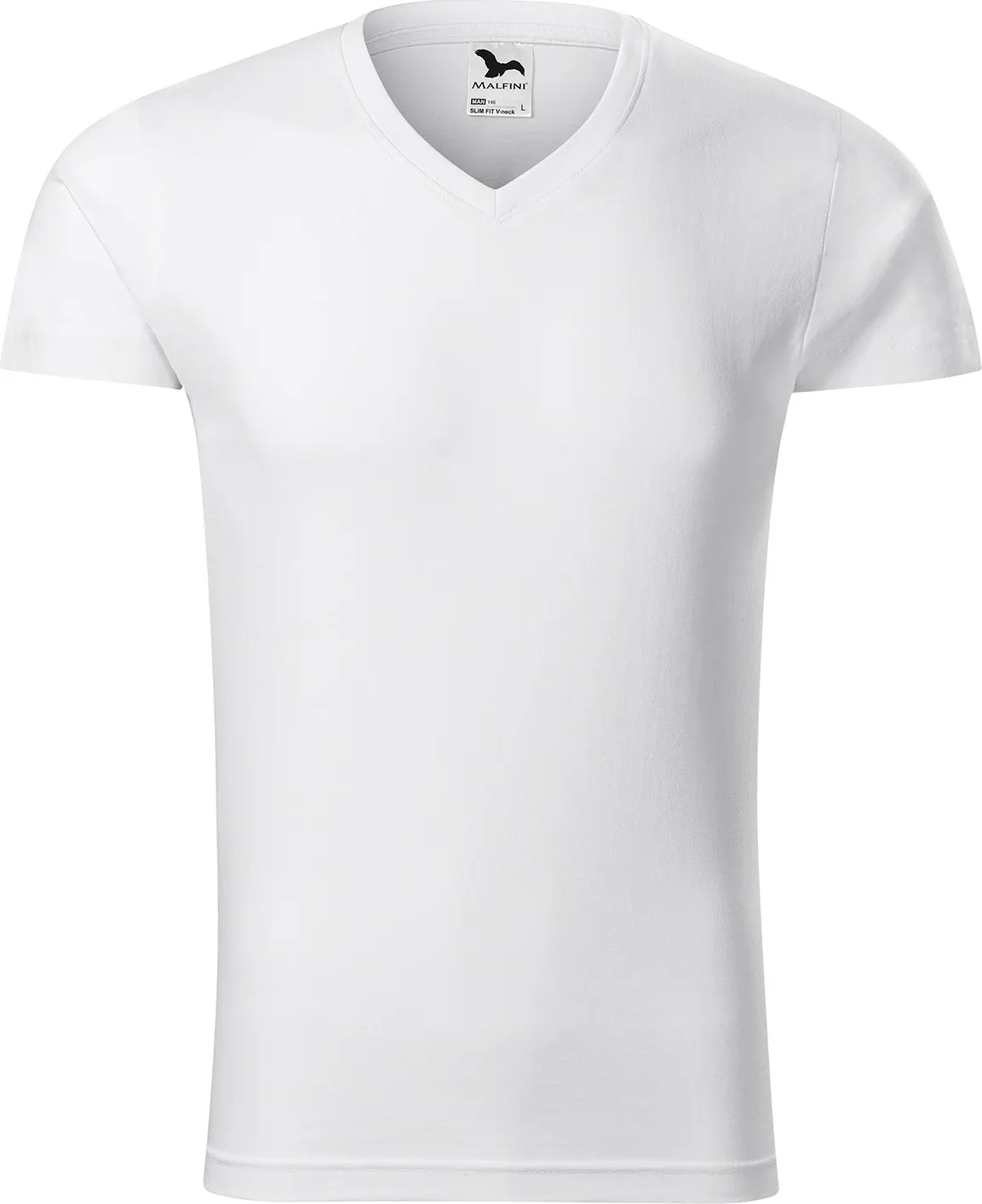 MALFINI T-Shirt Slim Fit V-Neck 146