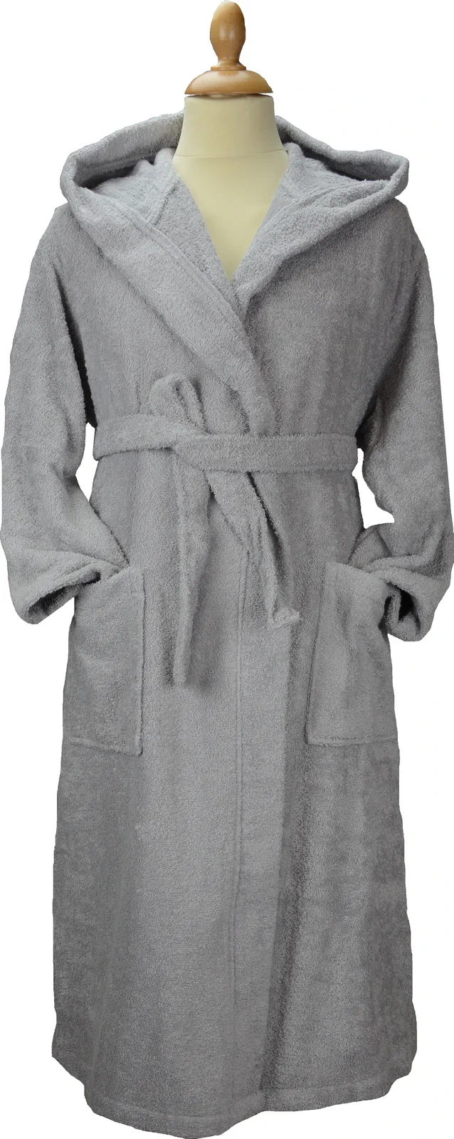 artg-ar027-robezz-organic-bathrobe-grey-front-1 ARTG Robezz® Organic Bathrobe