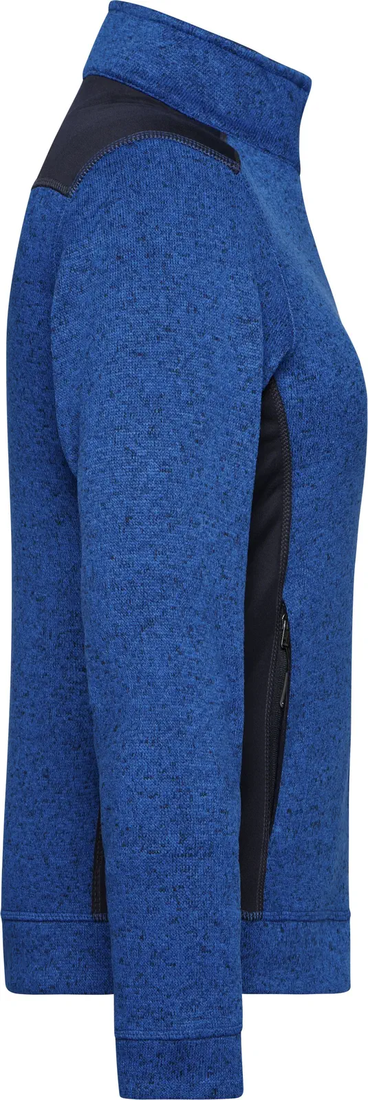 James & Nicholson Ladies Knitted Workwear Fleece Jacket -STRONG-