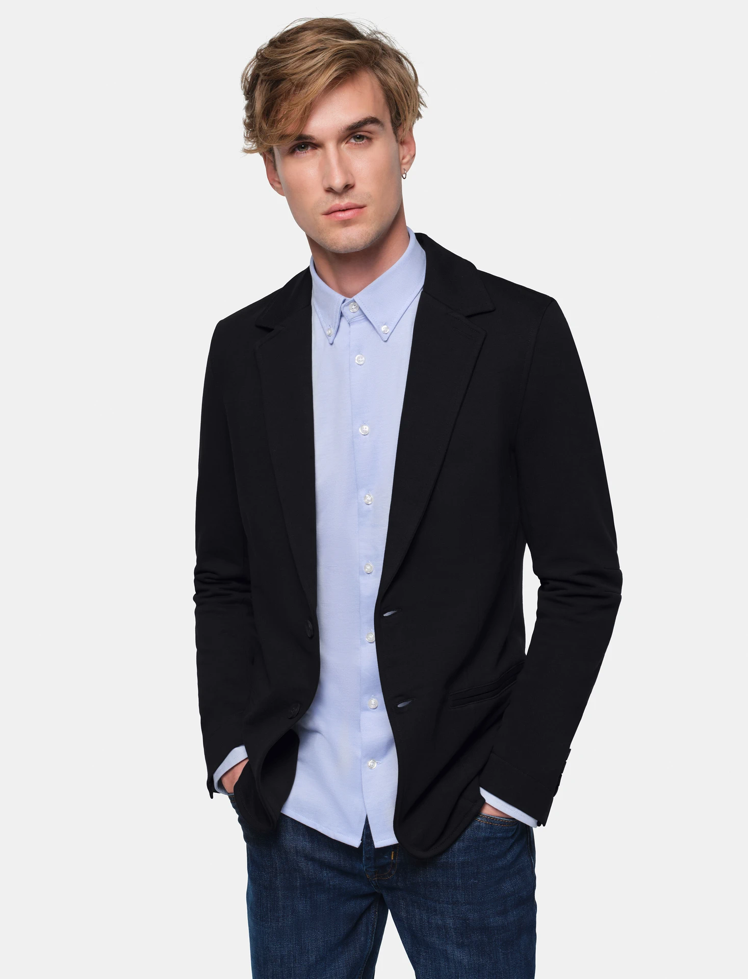 hakro-660-sweatblazer-premium-schwarz-model-0 HAKRO Sweatblazer 660 Premium