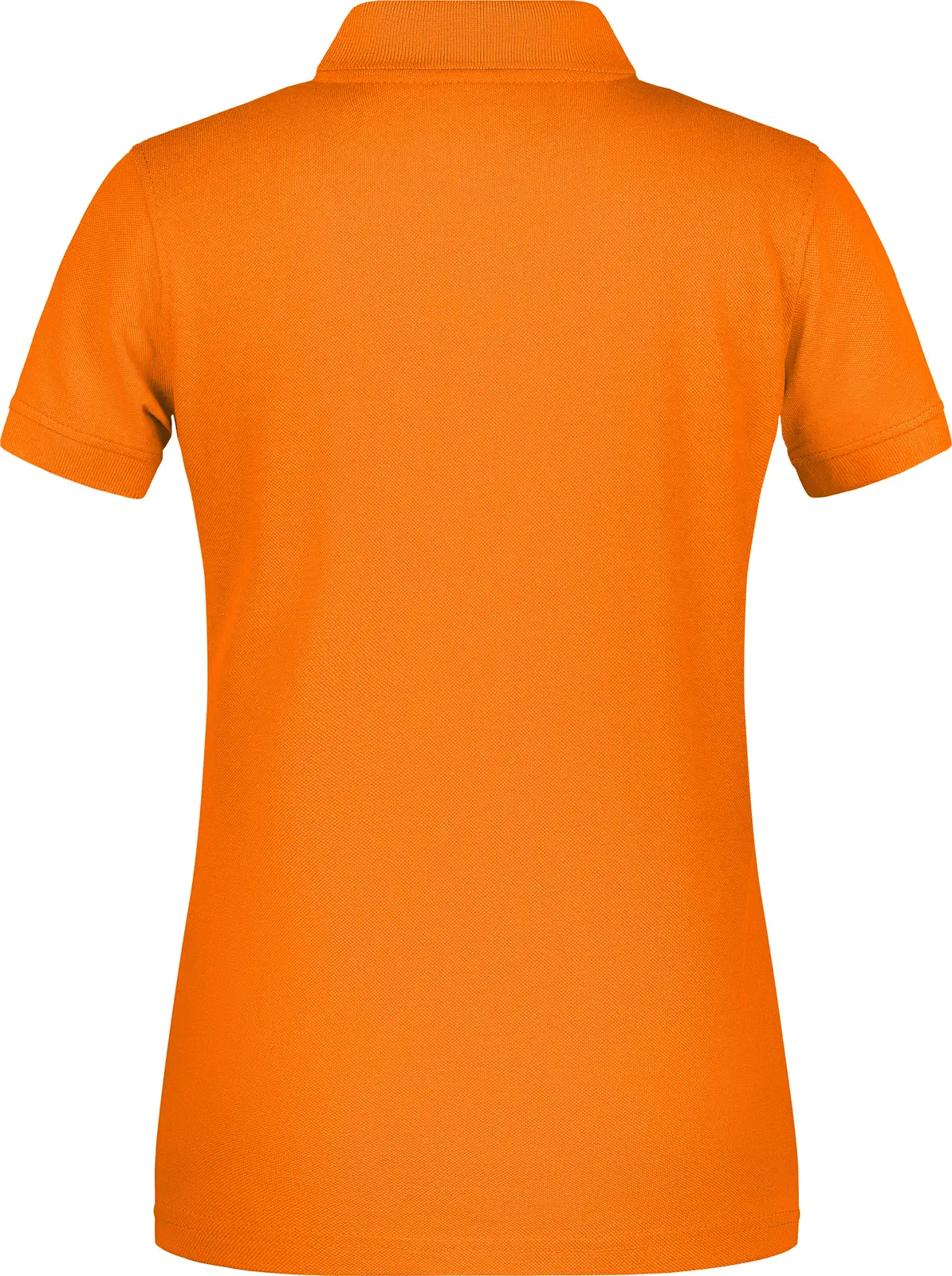 jn873-ladies-bio-workwear-poloshirt-orange-back-5 James & Nicholson Ladies Bio Workwear Polo