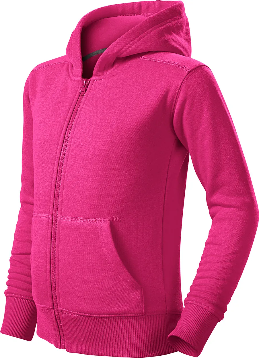 MALFINI Sweatshirt Kinder Trendy Zipper 412