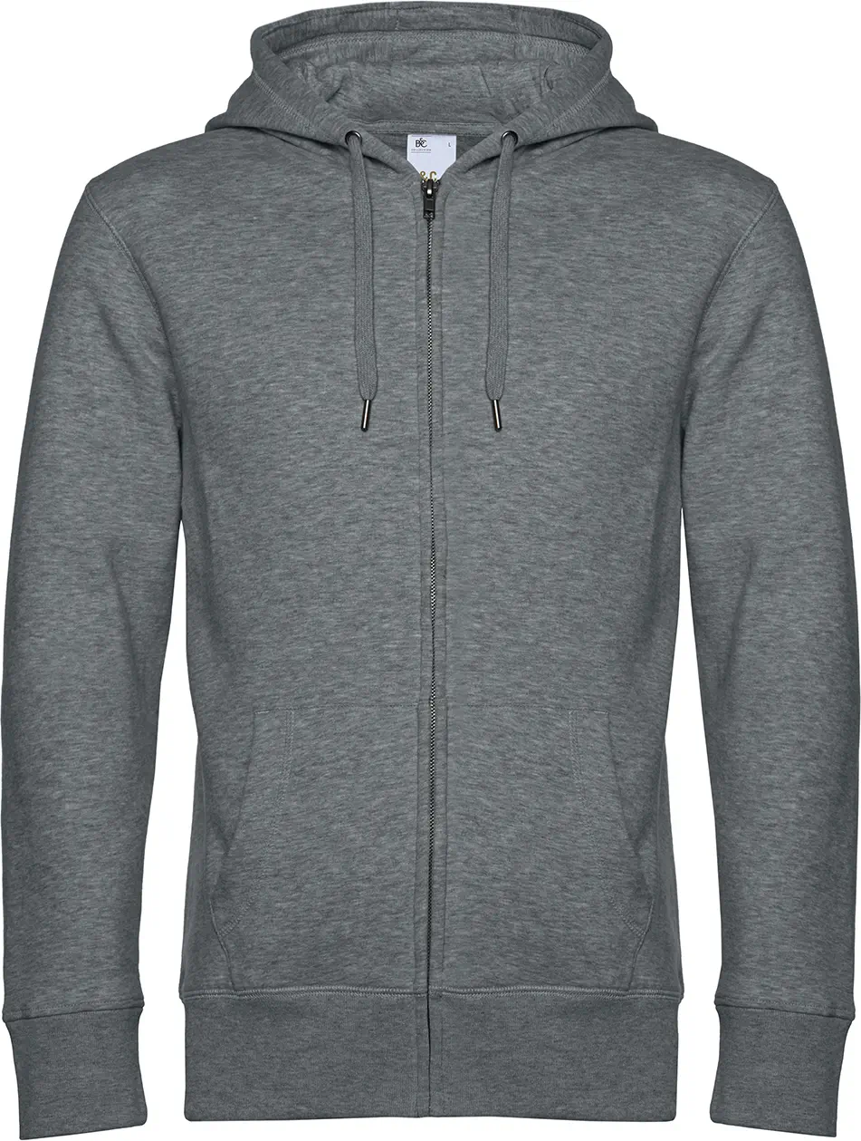 B&C King Zipped Hood Jacket