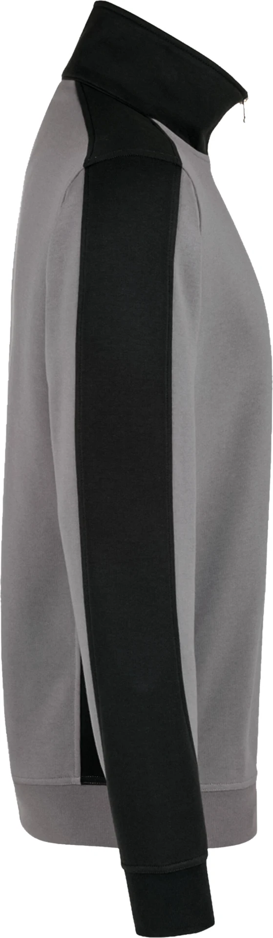 HAKRO Zip-Sweatshirt 476 Contrast Mikralinar®