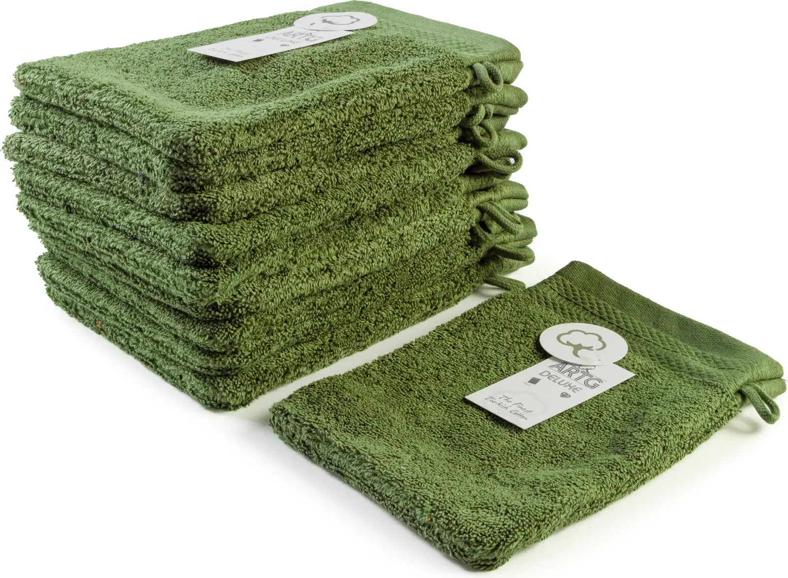 artg-ar601-excellent-washing-glove-deluxe-armygreen-front-1 ARTG Excellent Washing Glove DELUXE