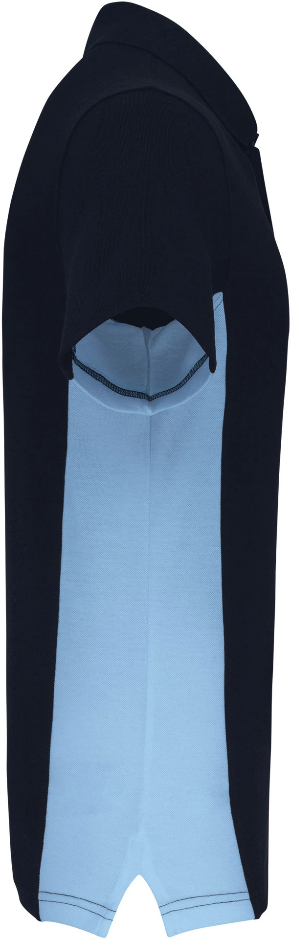 Kariban 2-farbiges Polo "Flag"