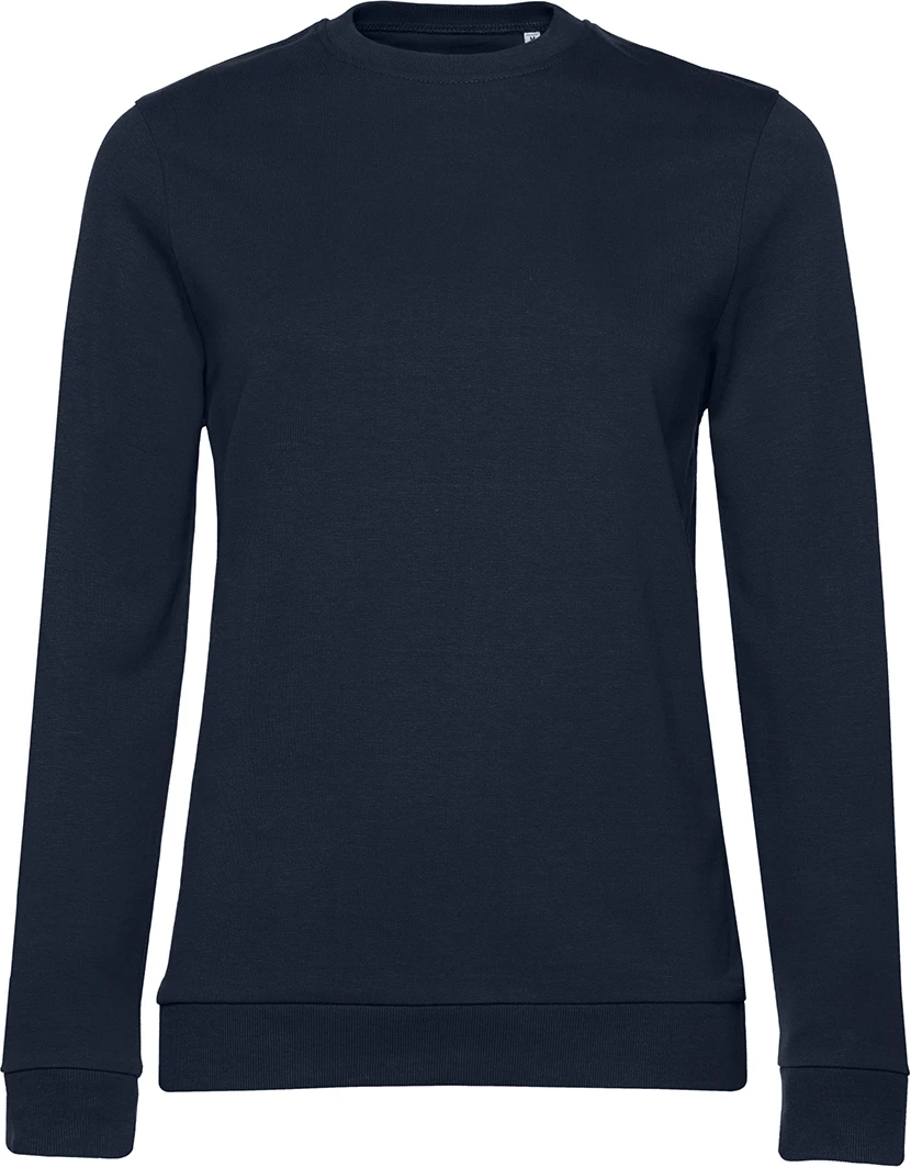 BC-WW02W-Sweatshirt-set-in-women-navyblue-0 B&C #Set in Sweat Women