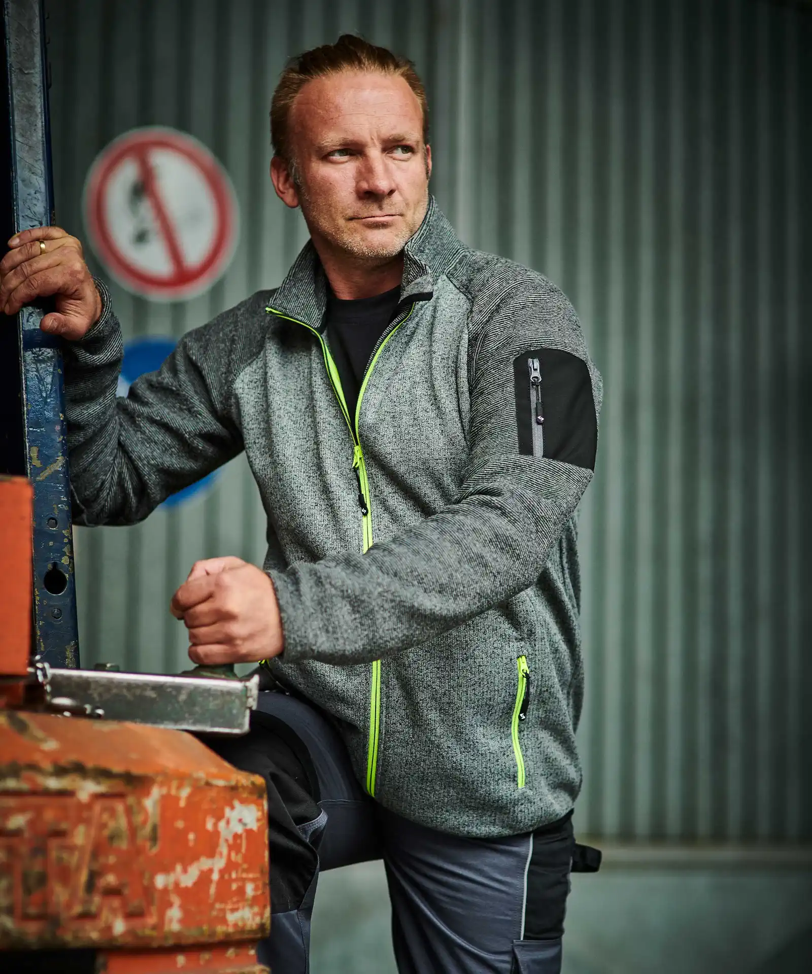 SCHEIBLER Strickjacke Tweng