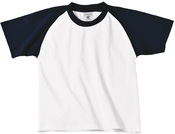 B&C T-Shirt Base-Ball Kids