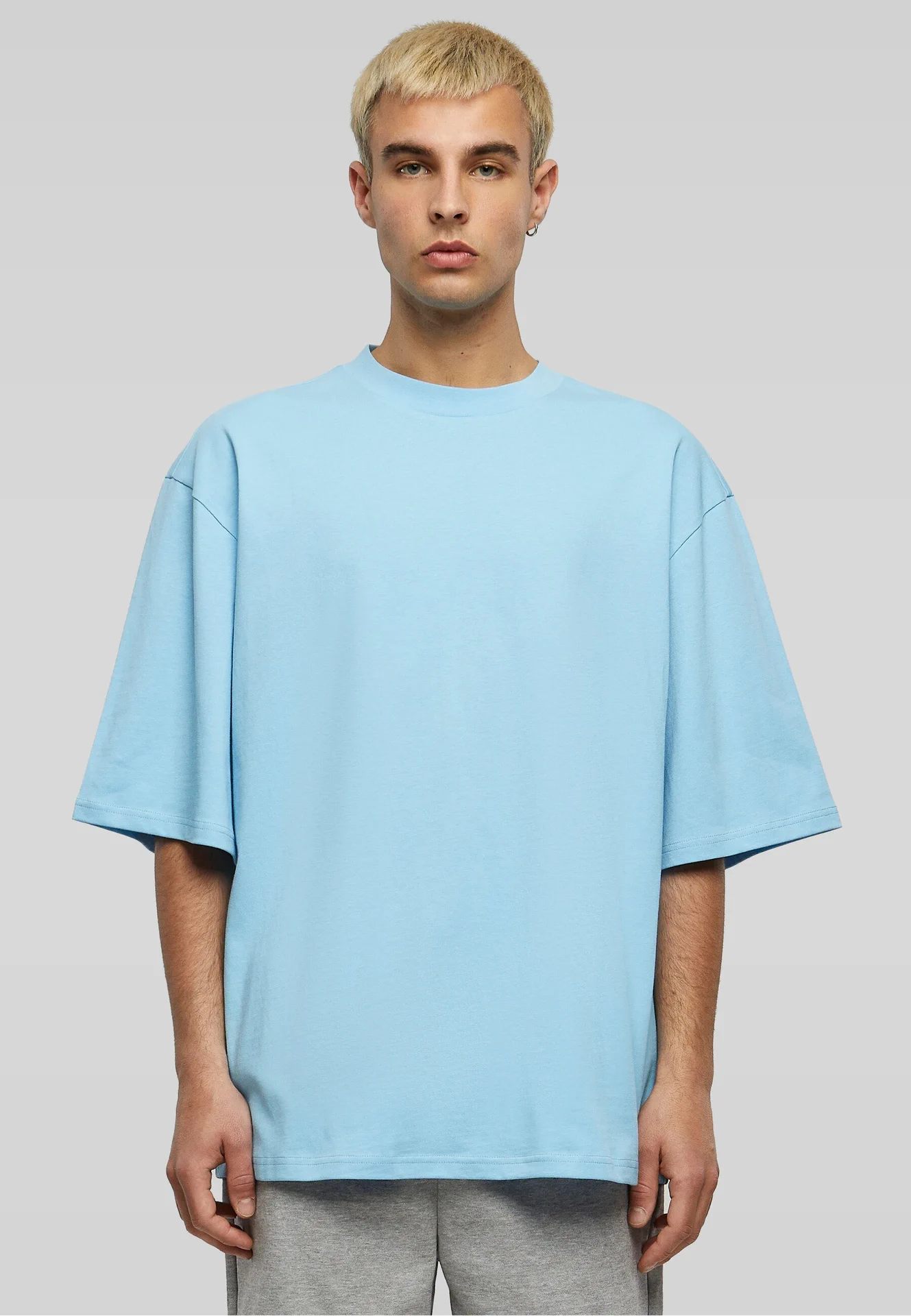 Build Your Brand Oversized Sleeve Tee