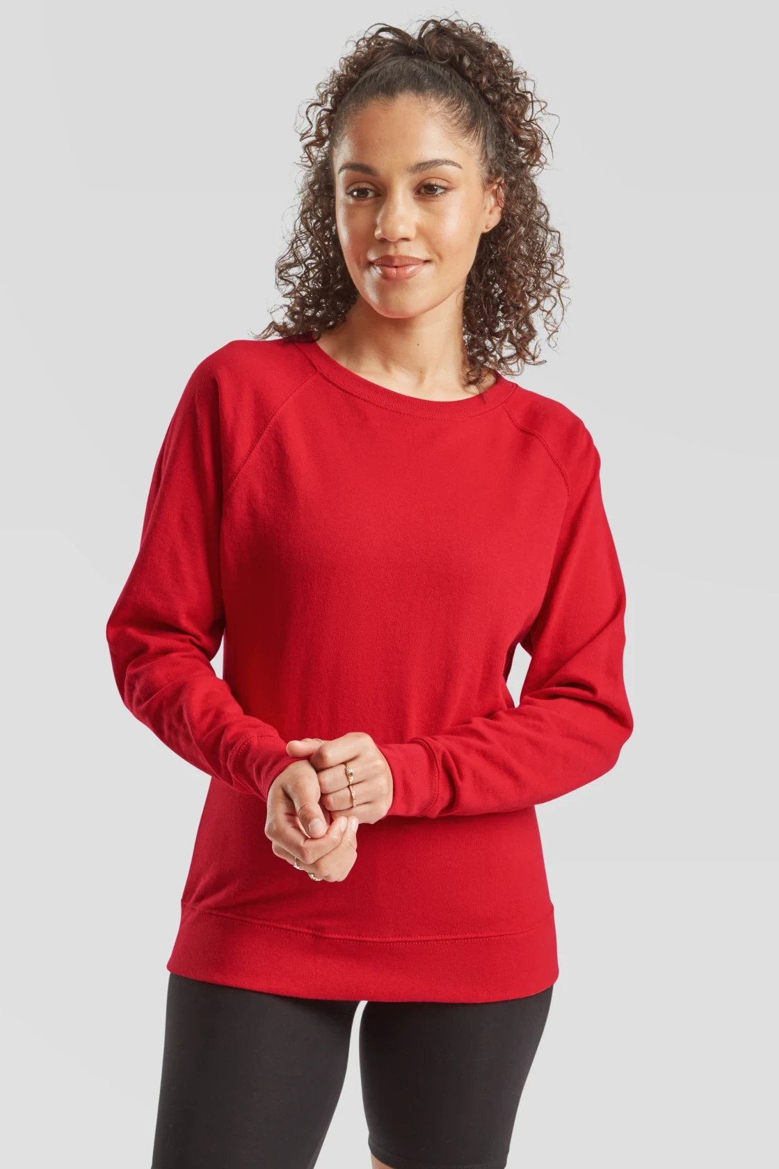 F.O.L. Lady-Fit LW Raglan Sweat