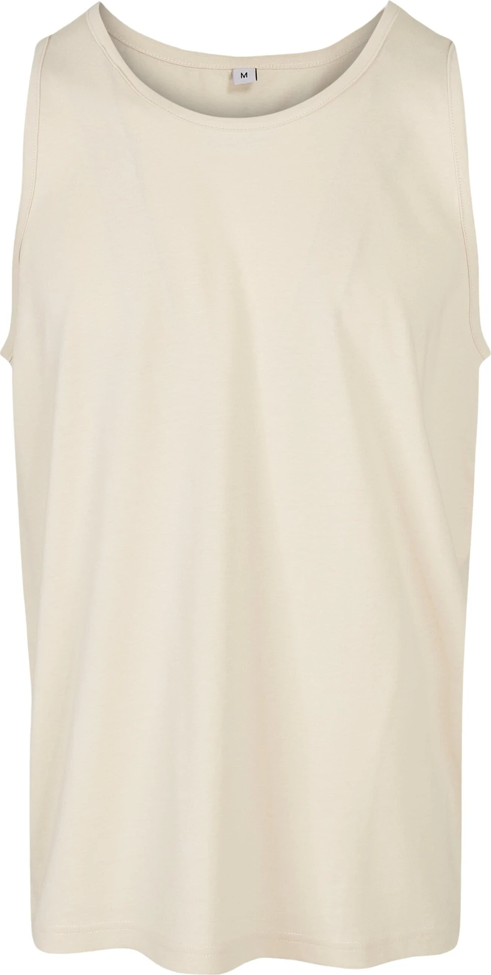 BYB-BB011-basic-tank-sand-front-4 Build Your Brand Basic Tank