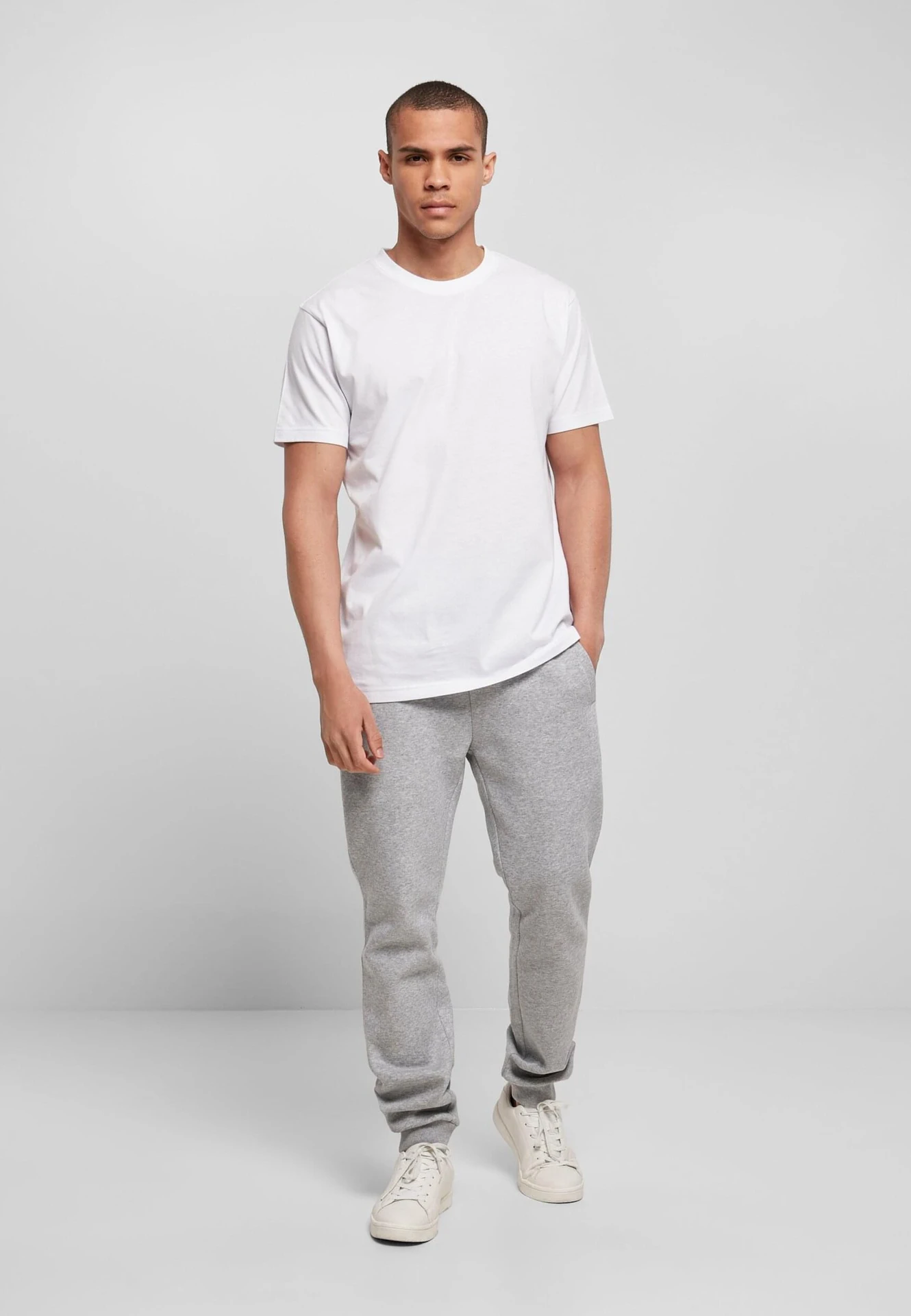 Build Your Brand Basic Round Neck T-Shirt