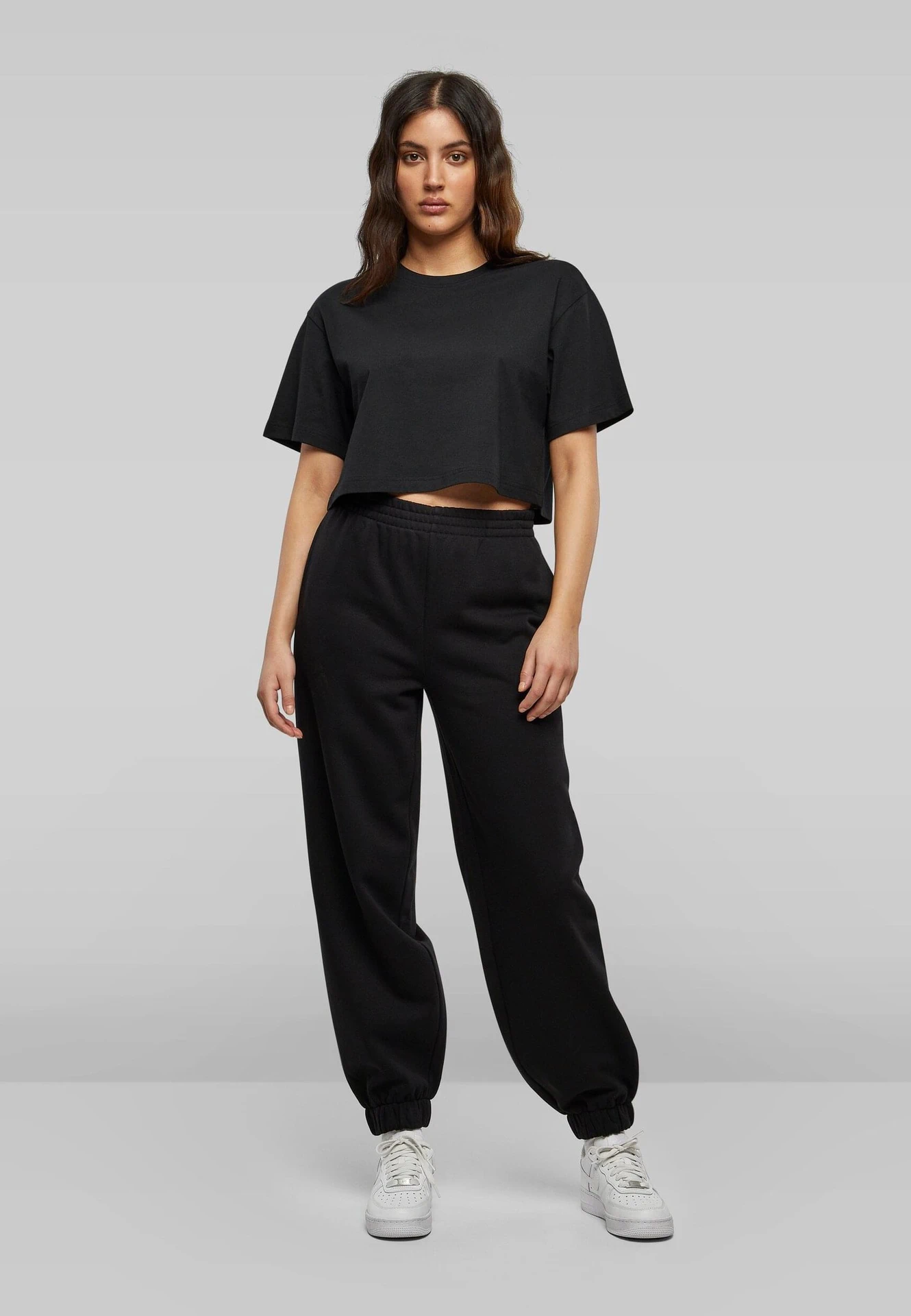 Build Your Brand Ladies Short Oversized Tee