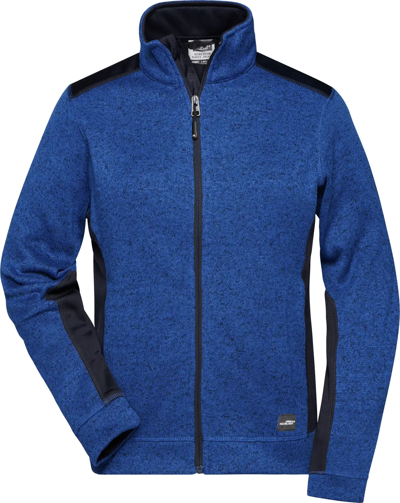 James & Nicholson Ladies Knitted Workwear Fleece Jacket -STRONG-