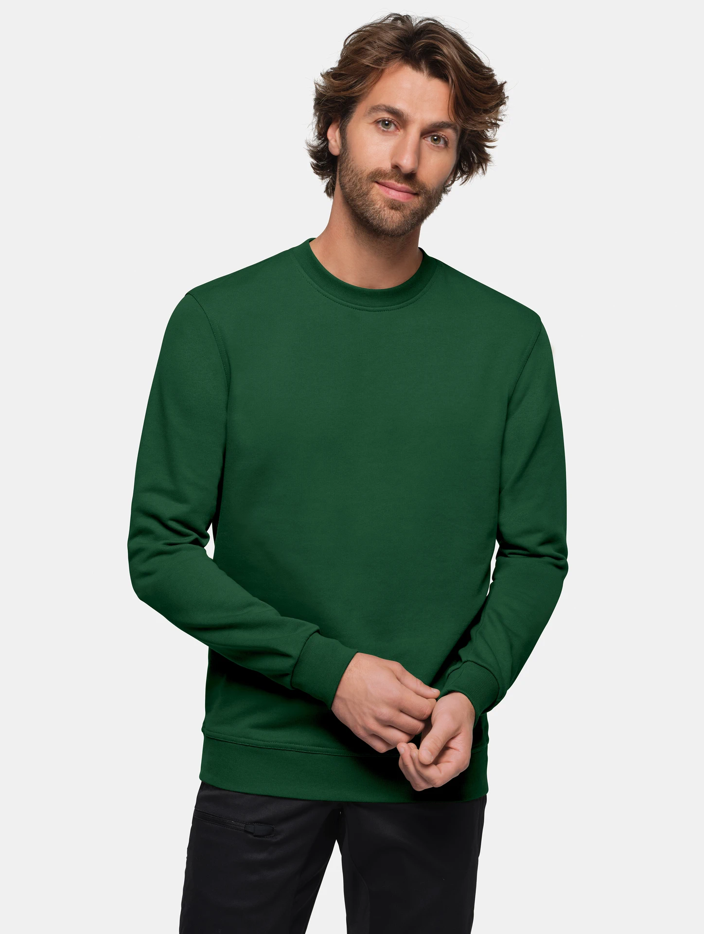 hakro-475-sweatshirt-mikralinar-tanne-model-0 HAKRO Sweatshirt 475 Mikralinar®