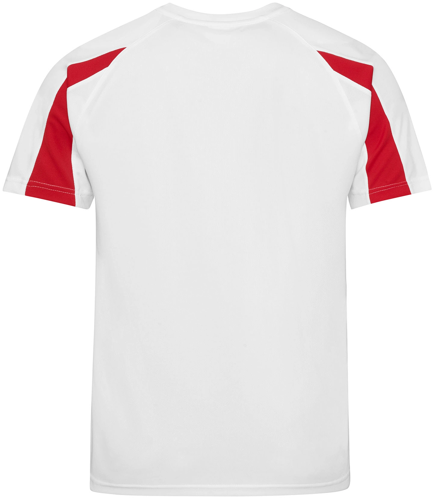 justcool-jc003-contrast-cool-t-shirt-arcticwhite-firered-back-3 Just Cool Contrast Cool T