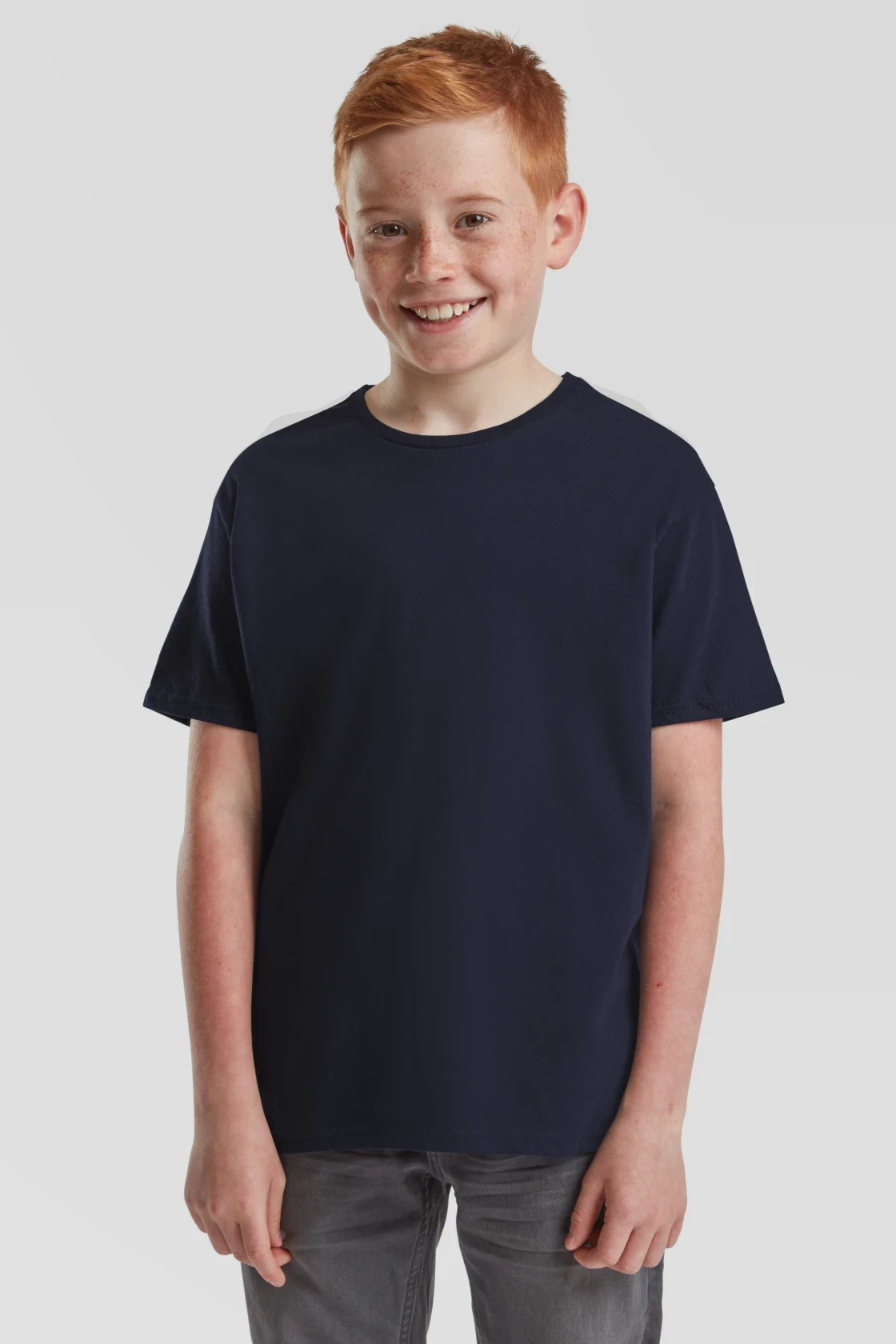 fruit-of-the-loom-61-023-0-kids-iconic-150-t-shirt-deepnavy-model-0 F.O.L. Kids Iconic T