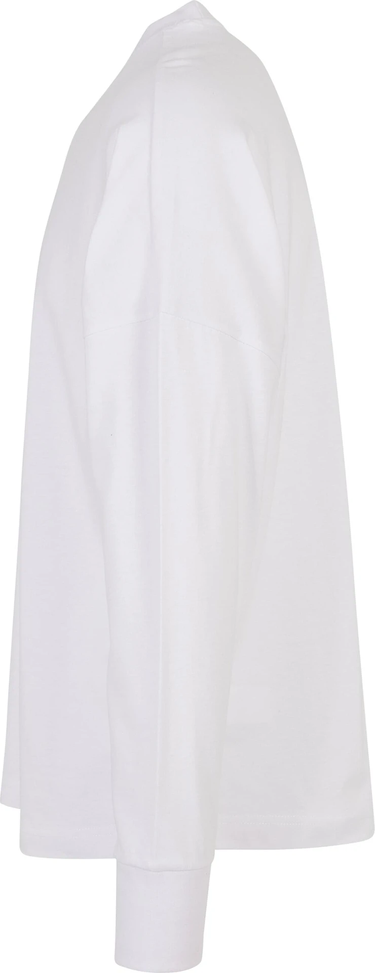 BYB-BY198-oversized-cut-on-sleeve-longsleeve-white-left-6 Build Your Brand Oversized Cut On Sleeve Longsleeve