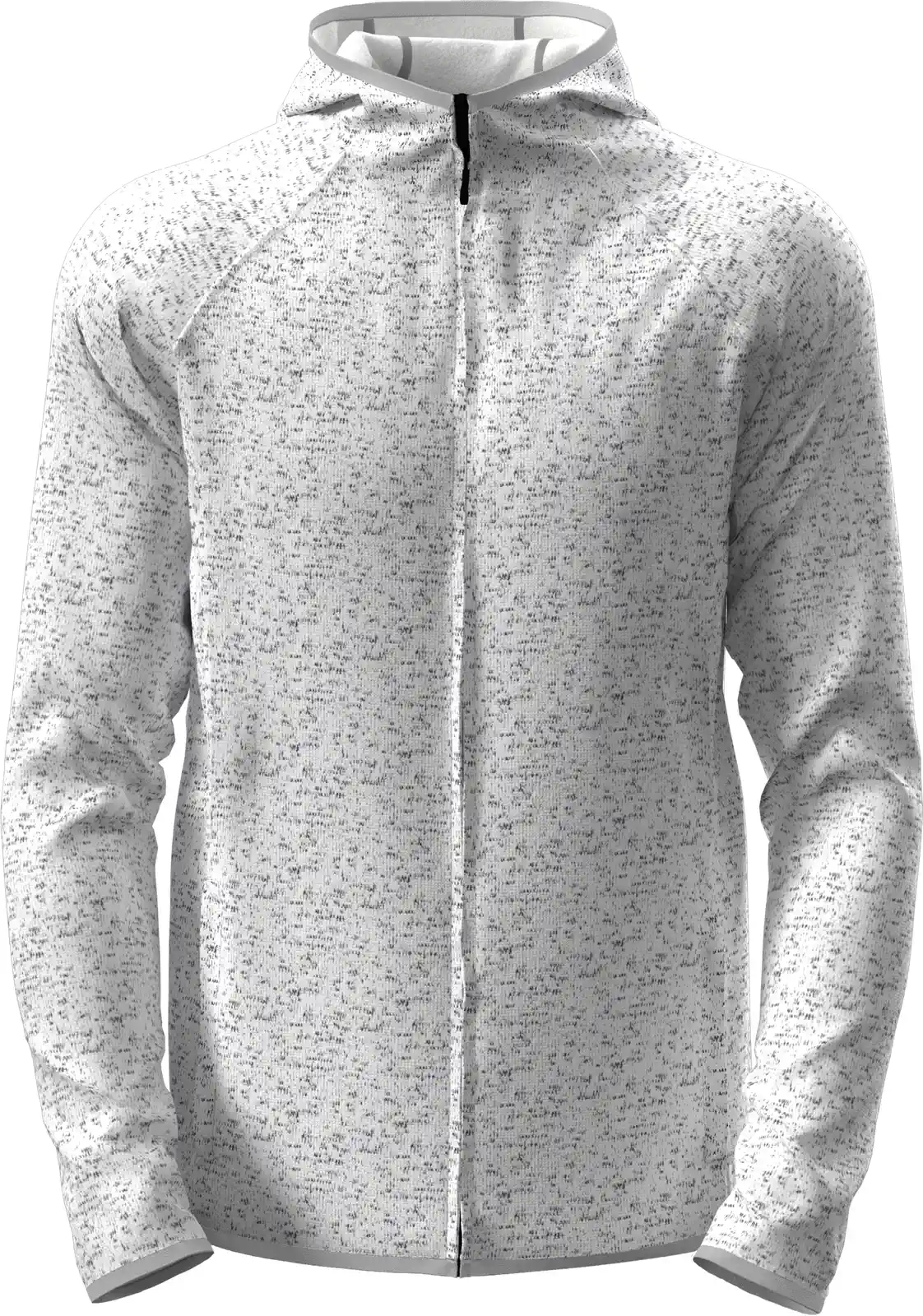 stedman-st5460-lux-knit-fleece-jacket-men-lightgreyheather-front-4 Stedman Lux Hooded Knitfleece Jacket