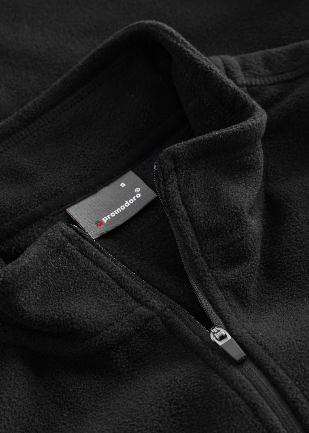 promodoro-7925-womens-recycled-fleece-troyer-black-detail-7 Promodoro Women´s Recycled Fleece Troyer