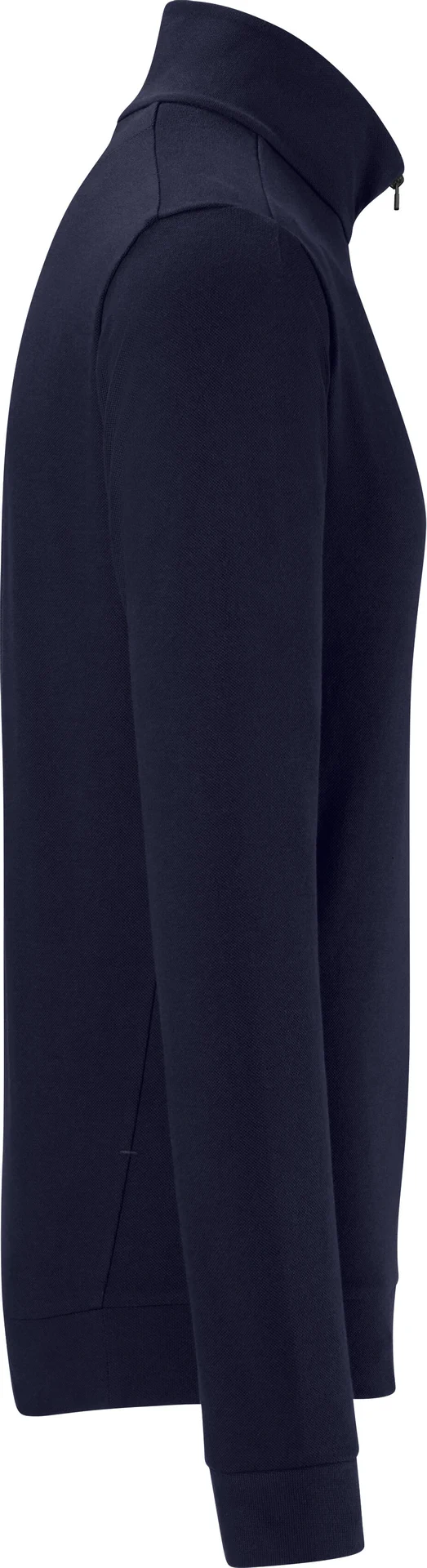HAKRO Zip-Longsleeve 535 Piqué MIKRALINAR® ECO