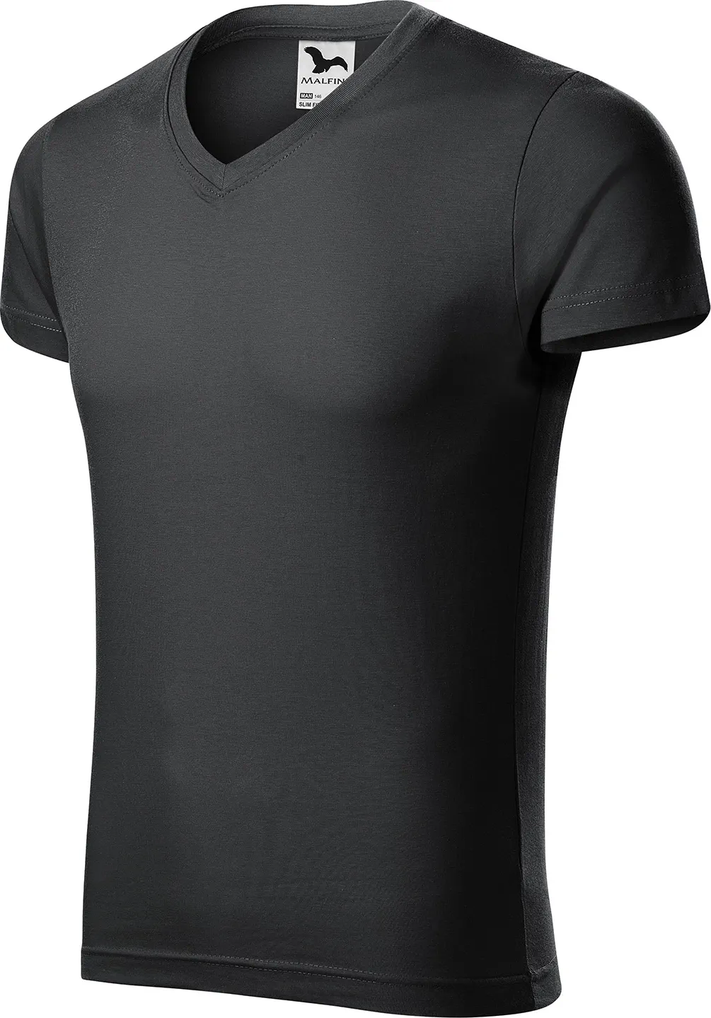 MALFINI T-Shirt Slim Fit V-Neck 146