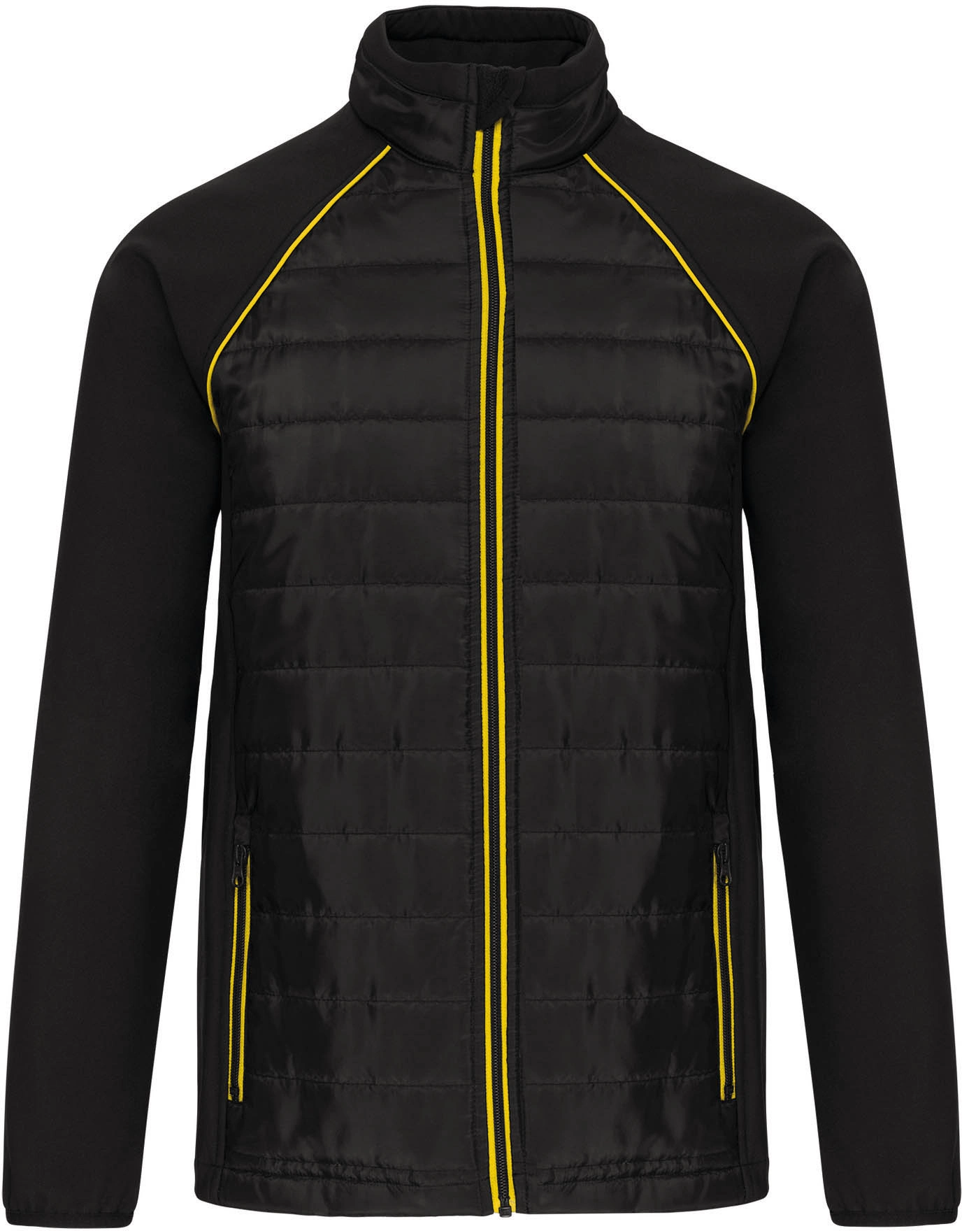 black/yellow