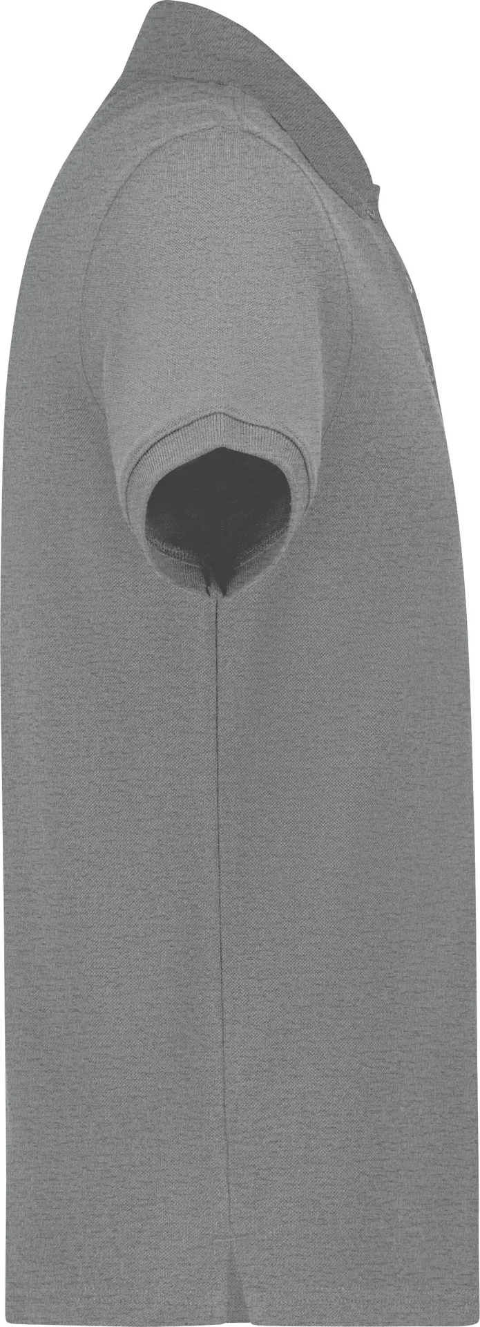 hakro-501-poloshirt-bio-baumwolle-graumeliert-4 HAKRO Poloshirt 501 Bio-Baumwolle GOTS