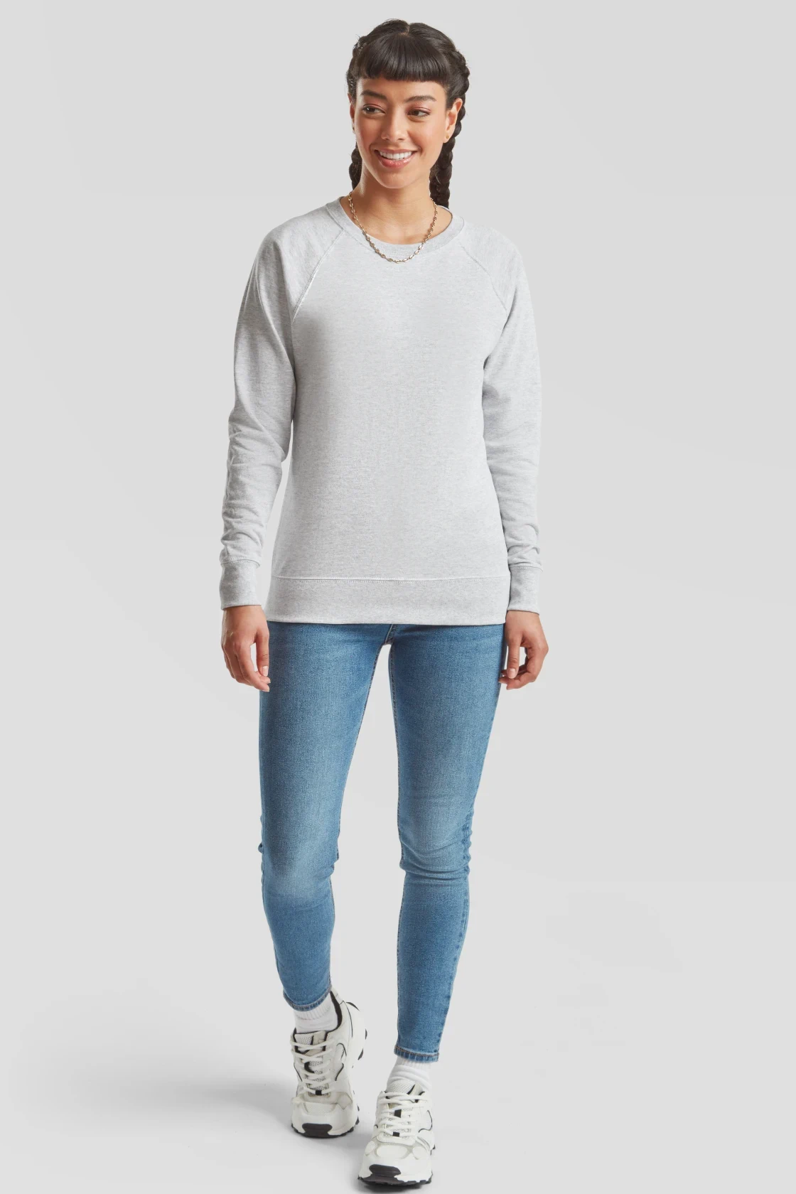F.O.L. Lady-Fit LW Raglan Sweat