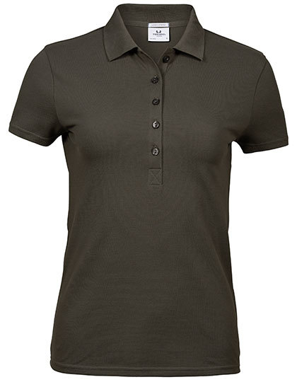 TEE JAYS Ladies` Luxury Stretch Polo TEE JAYS Ladies` Luxury Stretch Polo