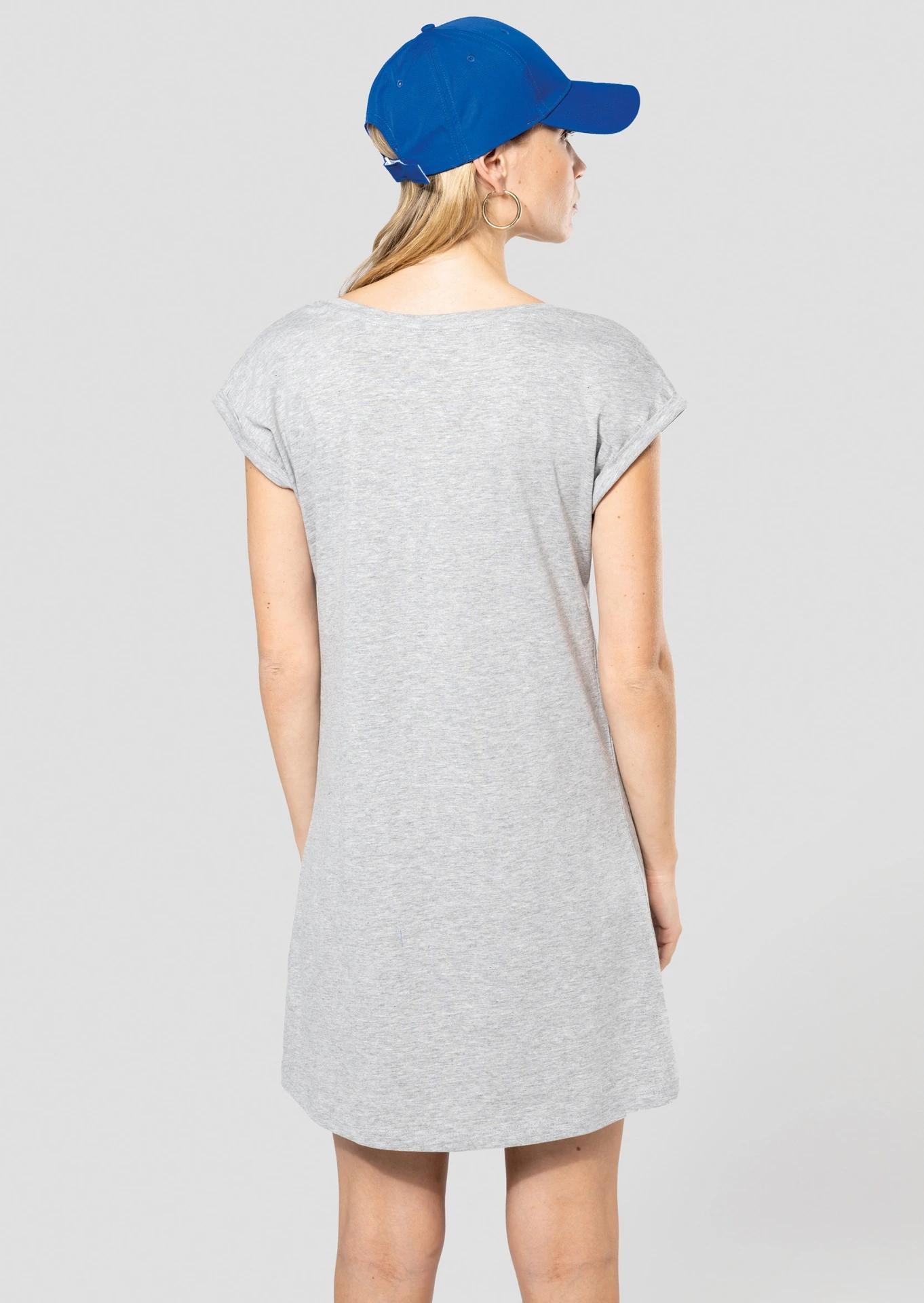 K388-t-shirt-kleid-model-2 Kariban T-Shirt Kleid