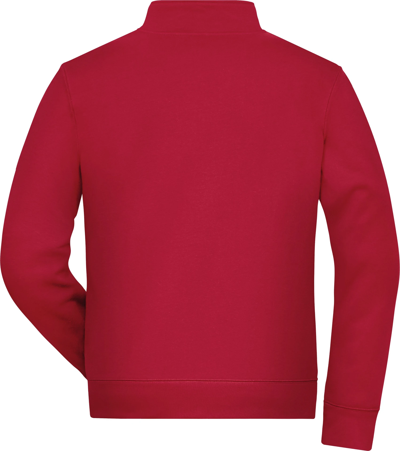 jn1810-mens-doubleface-work-jacket-red-back-5 James & Nicholson Men´s Doubleface Work Jacket -SOLID-