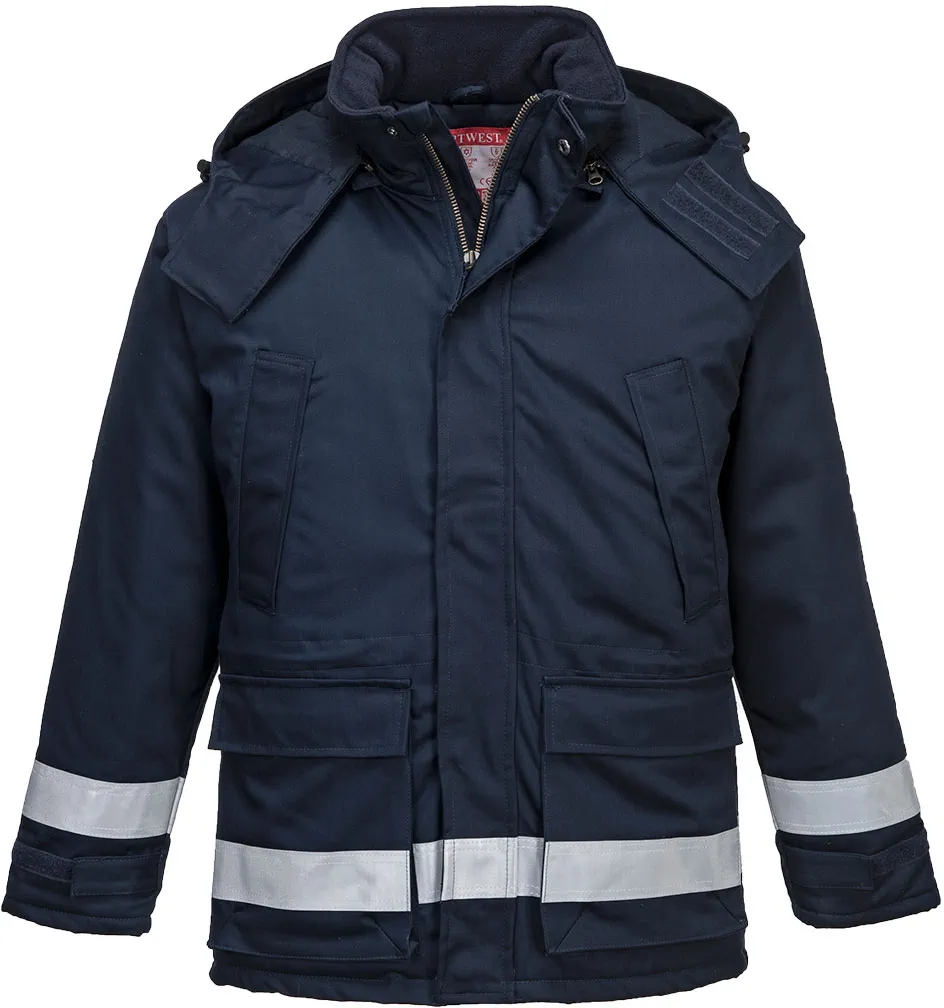 PORTWEST Multinorm Antistatische Winterjacke FR59 PORTWEST Multinorm Antistatische Winterjacke FR59