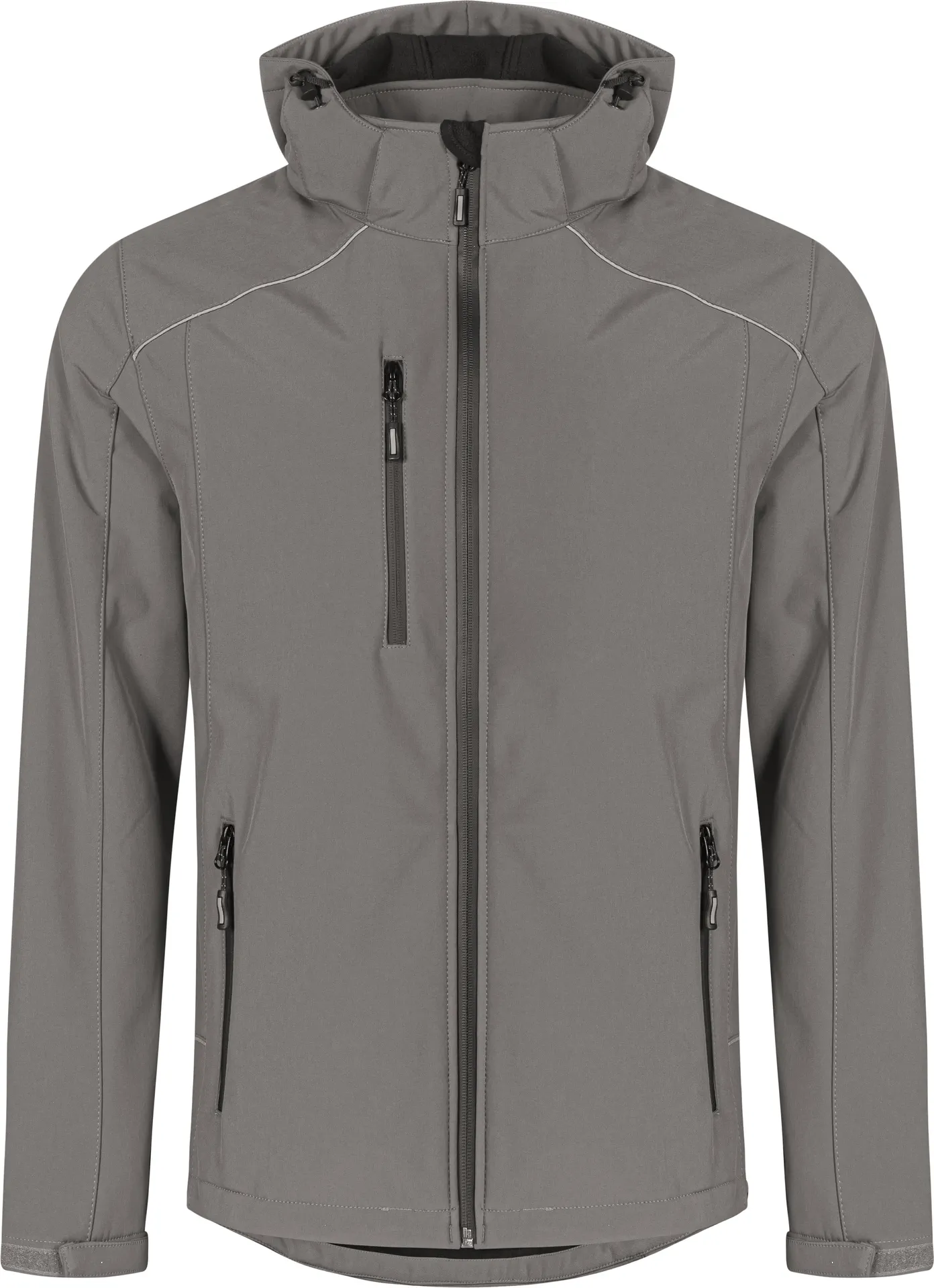 promodoro-7860-mens-warm-softshell-jacket-steelgrey-front-3 Promodoro Men´s Warm Softshell Jacket