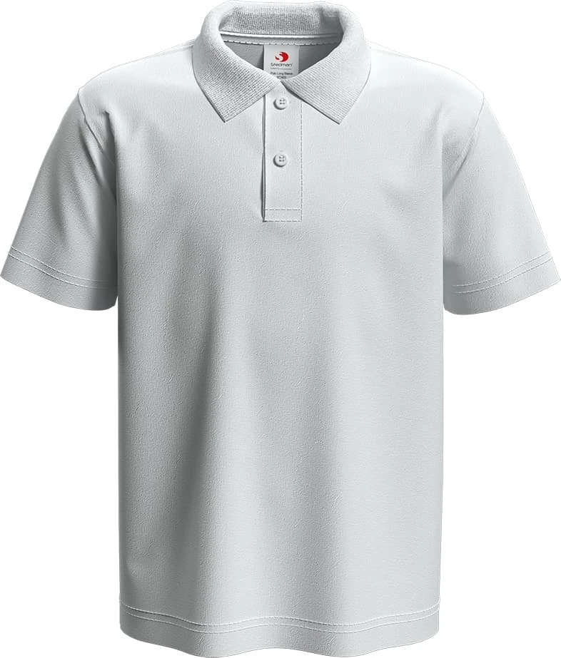 stedman-st3200-kids-classic-poloshirt-white-front-4 Stedman Short Sleeve Polo for children