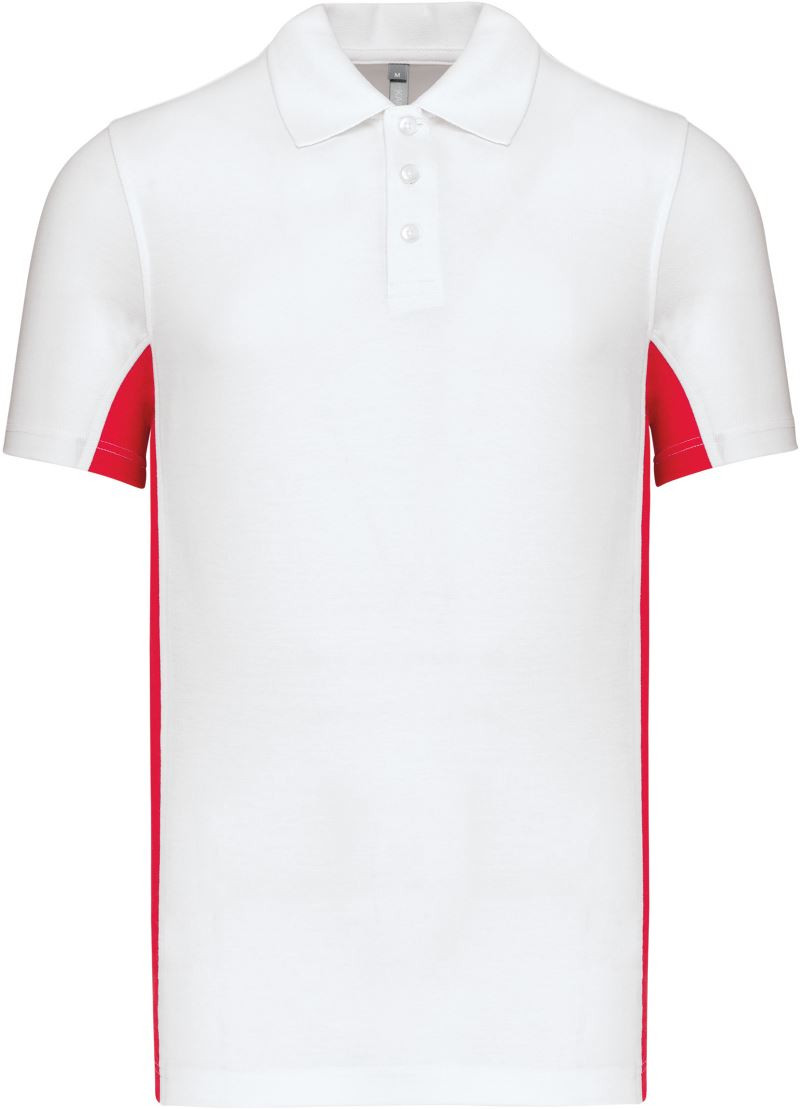 white/red