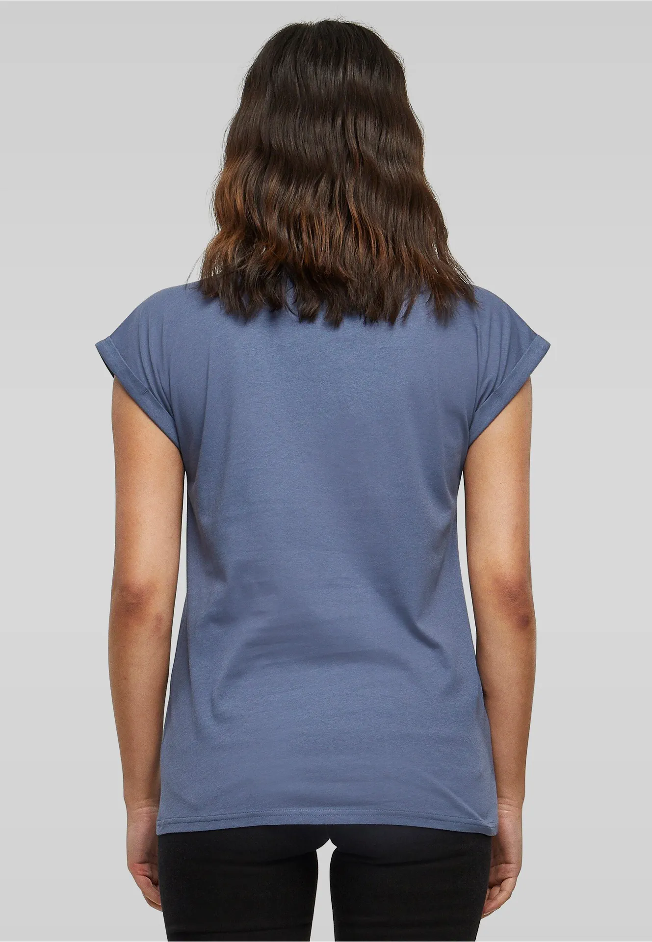 Build Your Brand Ladies Extended Shoulder Tee