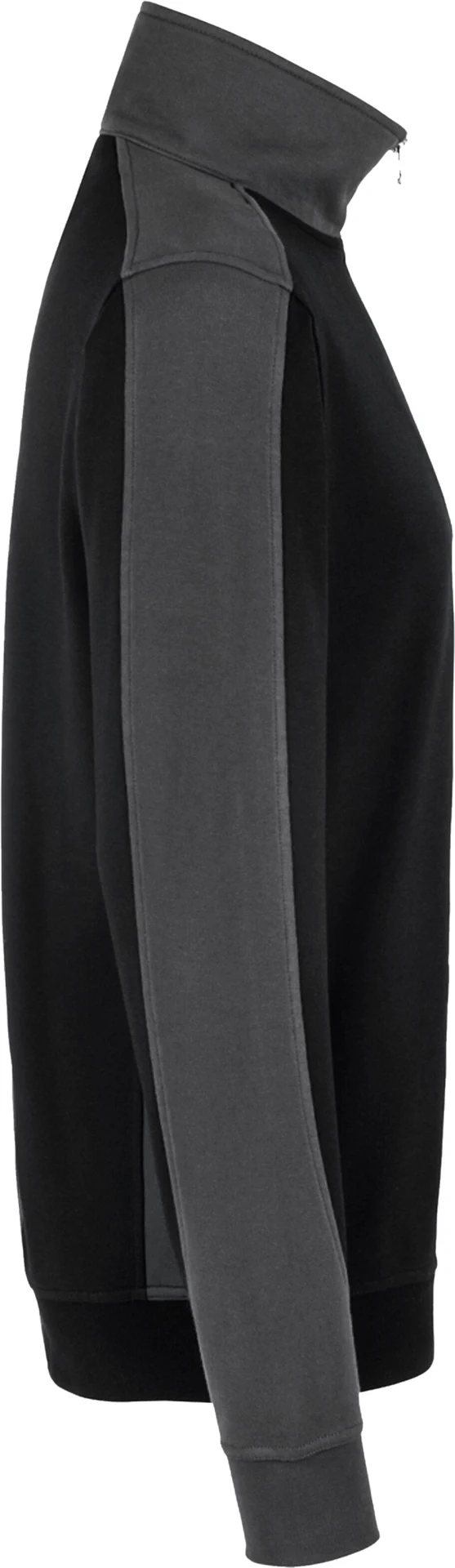 HAKRO Zip-Sweatshirt 476 Contrast Mikralinar®
