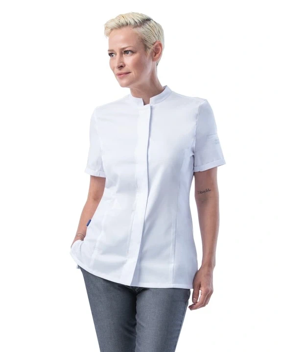 Leiber Damen-Kochhemd kurzarm 08/1374
