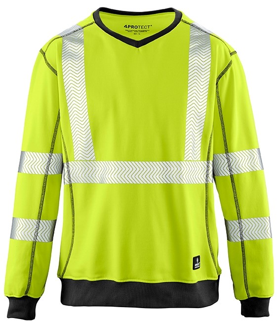 4PROTECT® Warnschutz-Sweatshirt COLUMBUS 4PROTECT® Warnschutz-Sweatshirt COLUMBUS