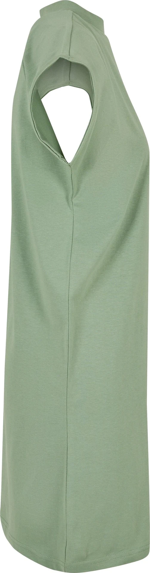 Build Your Brand Ladies Turtle Extended Shoulder Dress