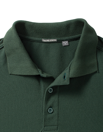 Russell Men`s Tailored Stretch Polo Russell Men`s Tailored Stretch Polo