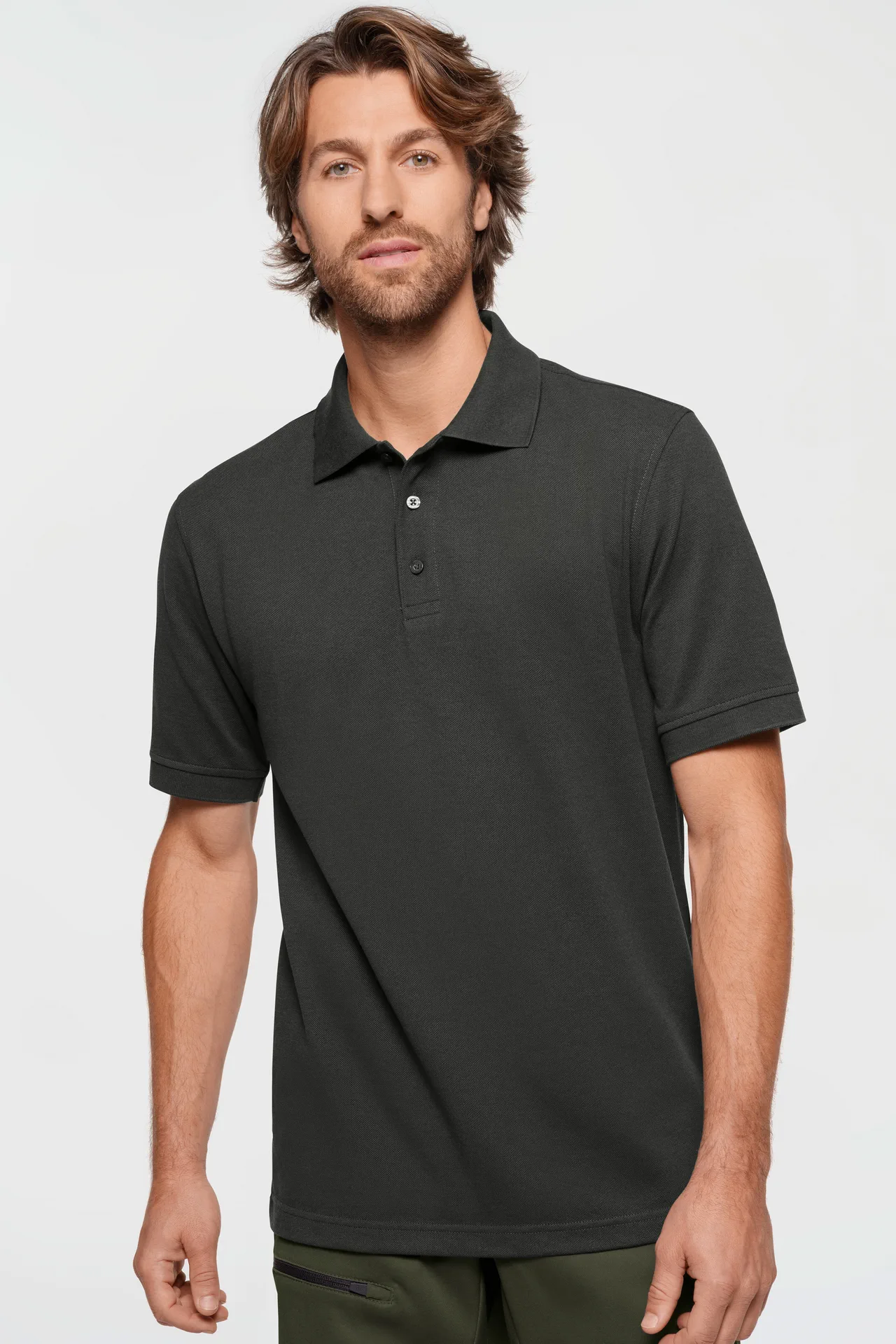HAKRO  Label-Free Poloshirt 503 Heavy MIKRALINAR® ECO