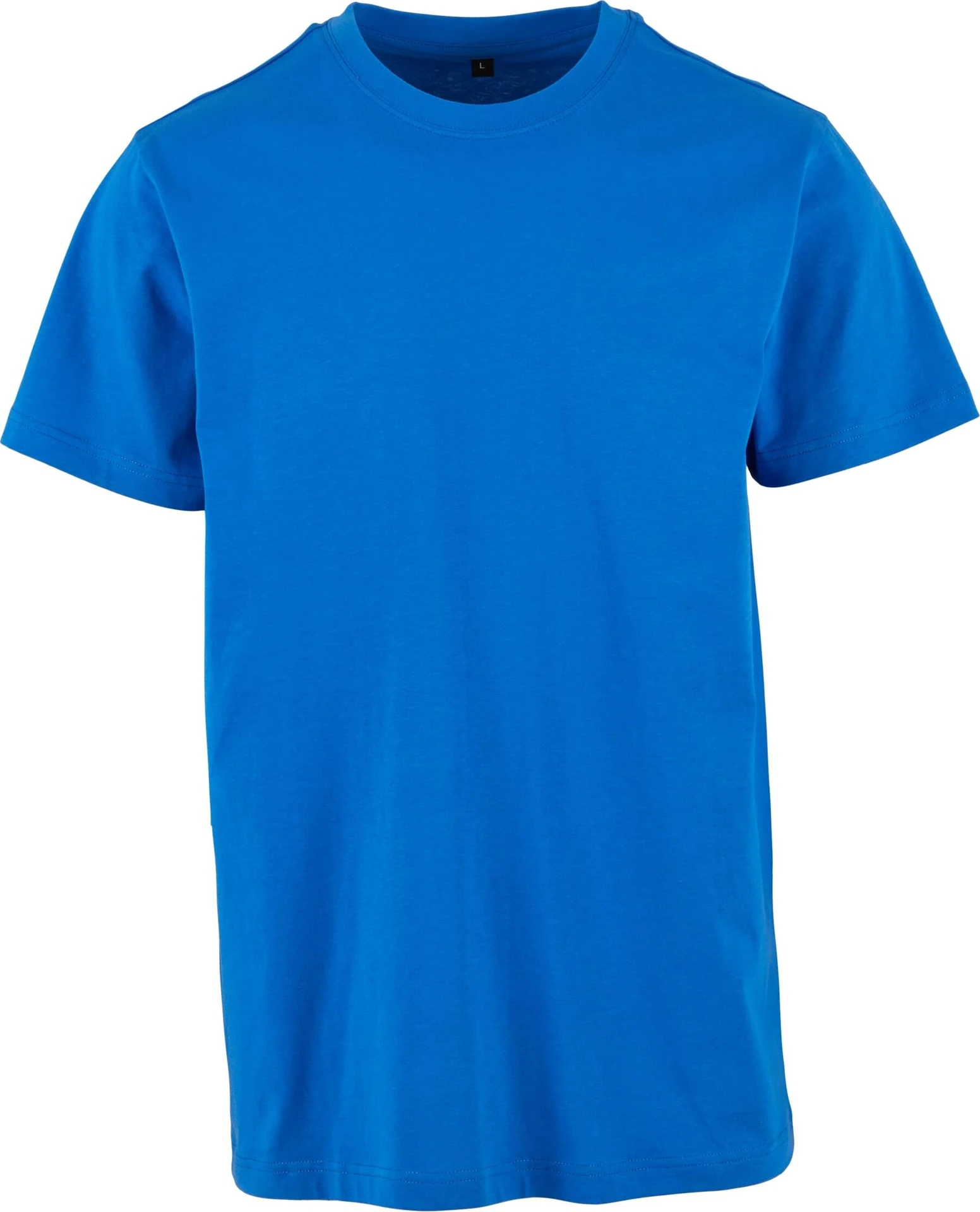 BYB-BY004-t-shirt-round-neck-intenseblue-front-4 Build Your Brand T-Shirt Round Neck