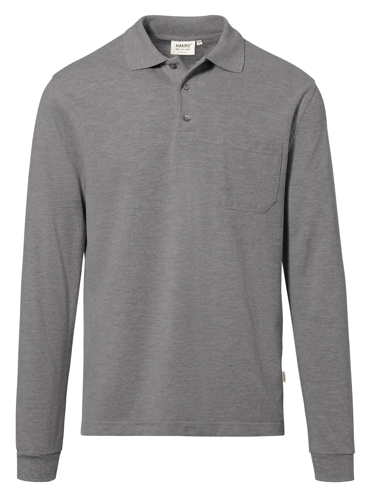 HAKRO Longsleeve-Pocket-Poloshirt 809 Top